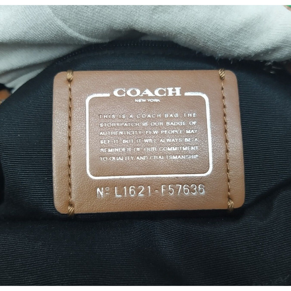 Coach Mini Charlie Tea Rose Floral Printed Nylon Zipper Backpack main image 9